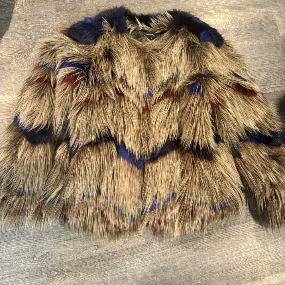 Faux fur jacket